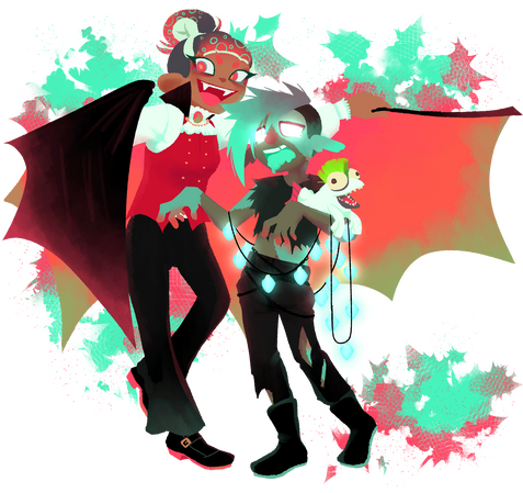 Happy Splatoween (.kama.kura.'s Azure) | Oct 2023