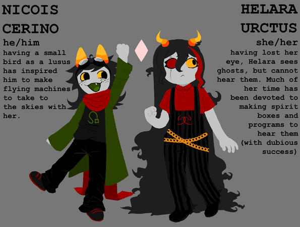 Nicois and Helara (Desperate MSFPA) | Feb 2023